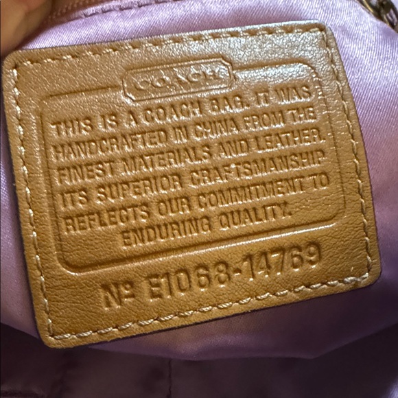 Coach Kristin Brown Leather Hobo Bag with Gold Accents - Picture 4 of 17